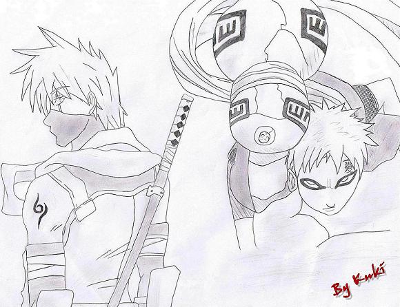 Kakashi x Gaara Kakashi x Gaara