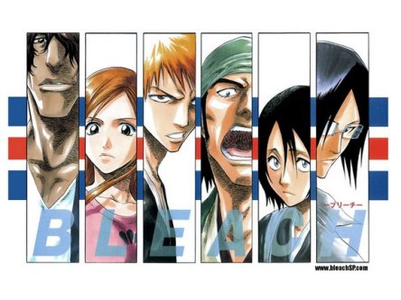 Chad, Orihime, Ichigo, Ganju, Hanataro, Ishida :) Chad, Orihime, Ichigo, Ganju, Hanataro, Ishida :)