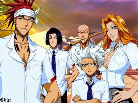 Renji, Yumichika, Ikakku, Hitsugaya, Matsumoto Renji, Yumichika, Ikakku, Hitsugaya, Matsumoto