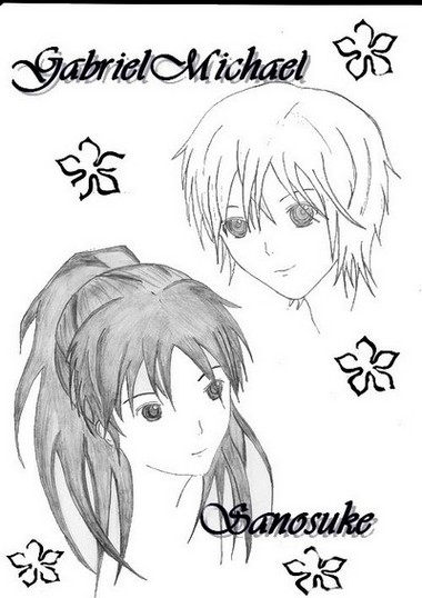 Gabriel a Sanosuke Gabriel a Sanosuke