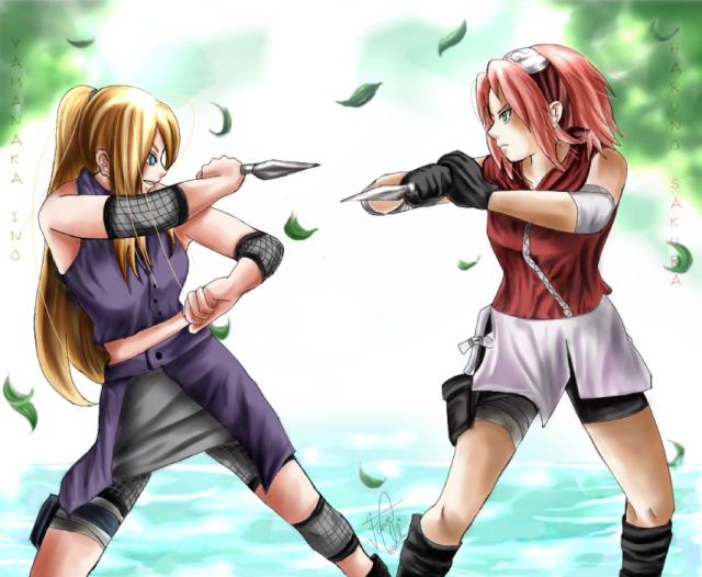 ino vs sakura ino vs sakura