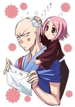 Ikkaku and Yachiru Ikkaku and Yachiru